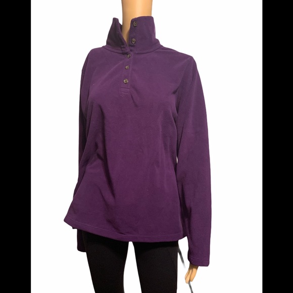 Lands End Womens Long Sleeve Pullover 